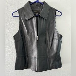 W’s Genuine Leather Vest!